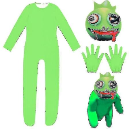 Rainbow Friends -asu lapsille, pojille, hirviö Wiki Cosplay -kauhupeli Roblox Halloween -haalari, karnevaali, syntymäpäiväjuhla-asu