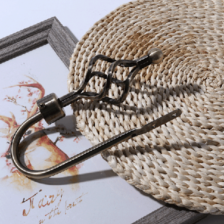 Gardinstångsdraperi Holdbacks Tieback, Gardin U Metall