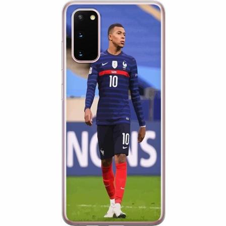 Samsung Galaxy S20 Genomskinligt Skal Kylian Mbappé