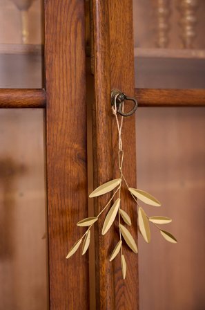 Jotex - Ornament Gull - Hallie - Kjøp Juletrepynt hos Jotex