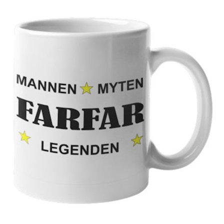 Mugg - Farfar - Mannen, myten, legenden