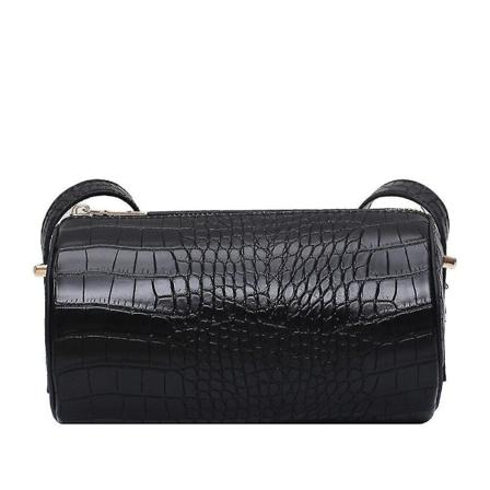 Kvinnor Handväska Mjukt Pu Läder Axelväskor Dam Casual Väskor Alligator Cross Body Bag