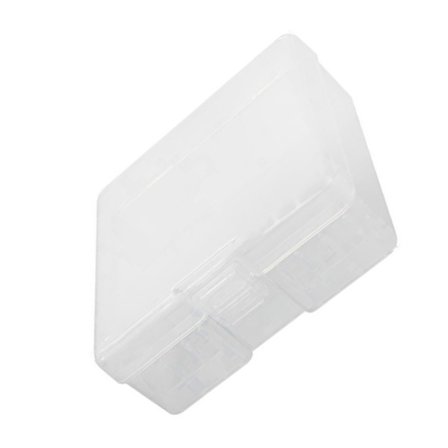 Gennemsigtig Batterikasse i Plastik 100 stk. AA 3A Batteri Organizer Holder