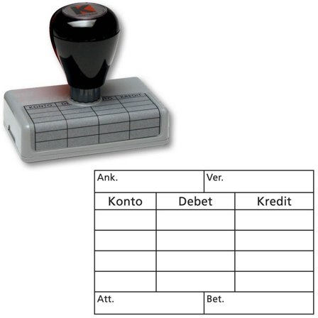 STAMKO K-Konteringsstämpel 106 - Lyreco - Kontorsmaterial - Till skrivbordet - Stämplar