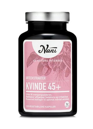 Nani Kvinde 45+ 120 kaps, Helse & Madvarer, Kosttilskud, Kosttilskud Til Kvinder