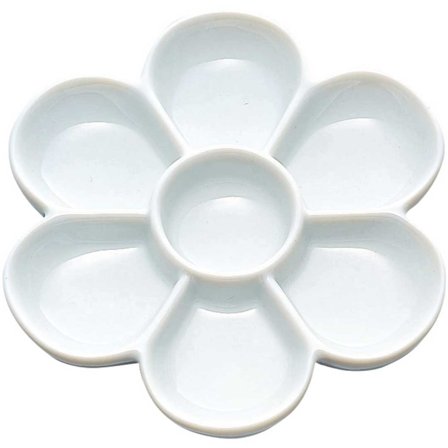 ZIG Kuretake Umezara ceramic palette Flower Ø15cm