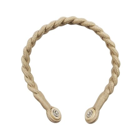 2stk Magnetisk Gardin Holdback Gardinholder Clip KHAKI