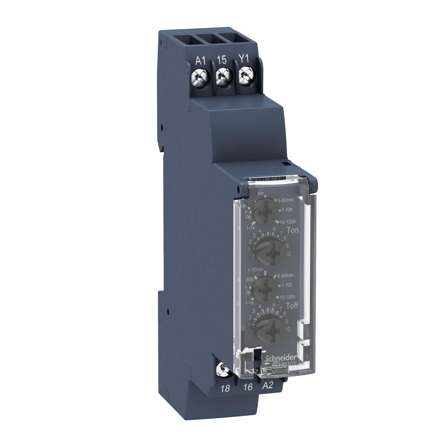 Schneider Electric RE17RLMU Tidsrelé pause/gange, 24-240 V, Elfordeling & strømforsyning