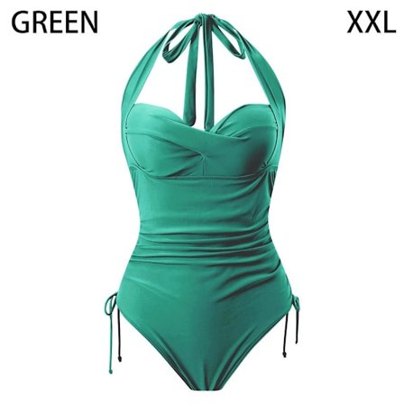 Badedrakt Badedrakt i ett stykke GRØNN XXL