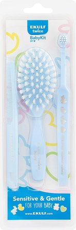 Ekulf Twice BabyKit, Medicin & Pleje, Mund & Tandpleje, Tandbørster