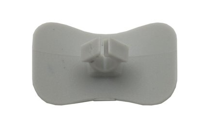 Castor 1342818 Klippefeste grå, 200-pakning, Installasjonsmaterial