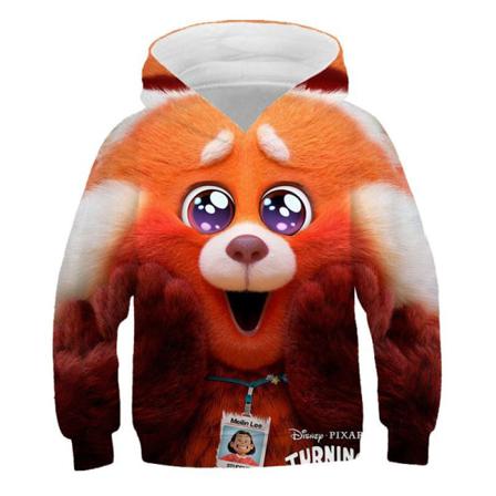 Tecknad Tröja I Rött Tema 3d-barn-typ 11 130