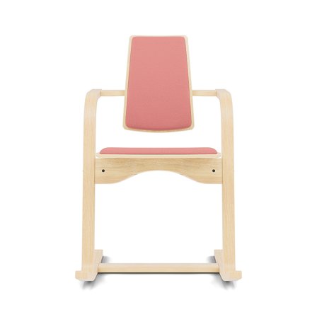 Varier Furniture Actulum - Pink Polyester - Natural base