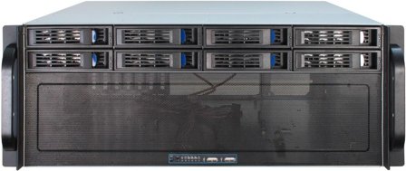 INTER-TECH IPC 4U-4408 - rackmonterbar - 4U - forlenget ATX / SSI EEB