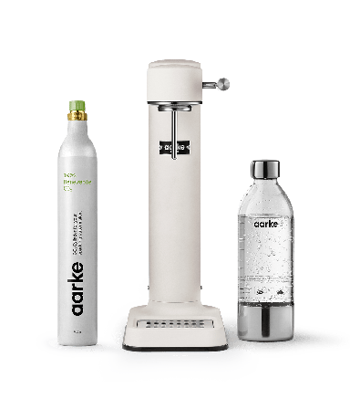 Aarke Kit de démarrage Carbonator 3 Blanc Mat - Machine à Eau Gazeuse