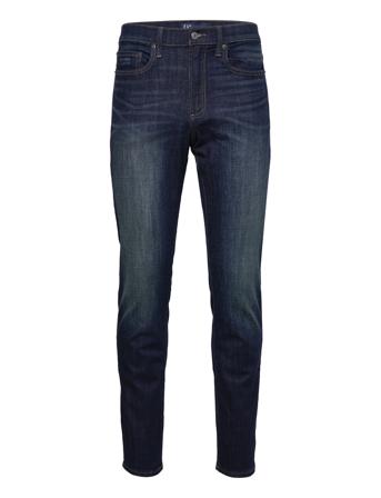 V-Slim Soft Zemi Valley Slim Jeans Blå GAP