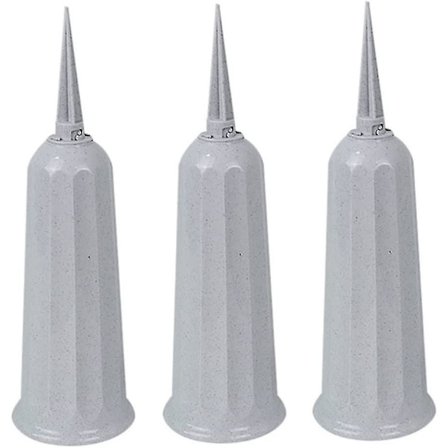 5 kpl hautausmaan kartiomainen maljakko nurmikon kukkateline maapiikillä hautakiven kukka-astia, hautausmaan kartio