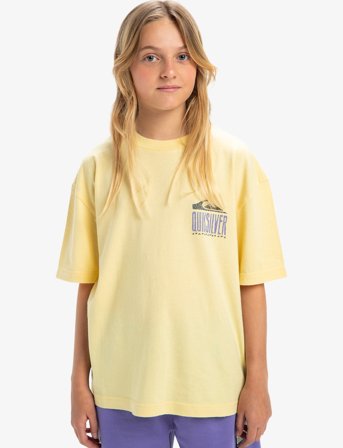 Quiksilver Gh Qs World Force Ss Yth - Yellow - 176