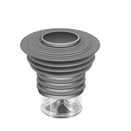 Gulvsluk Deksel SVART