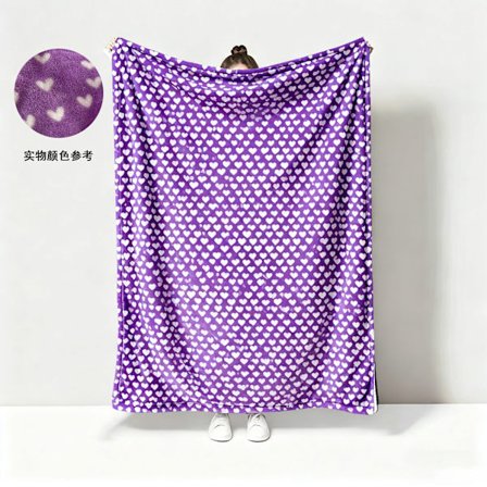 K-Pop Demon Hunters 3D-printet fleecepledd | Myk flanellpledd *150*200cm*Kjærlighet