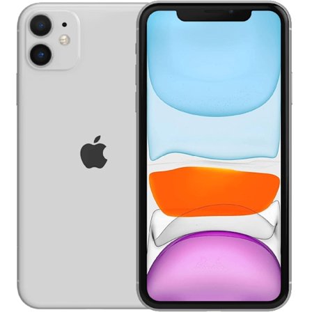 iPhone 11 White 64 GB Klass B 100% batteri (refurbished)