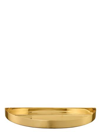 Unity Half Circle Tray Home Decoration Decorative Platters & Bowls Guld AYTM