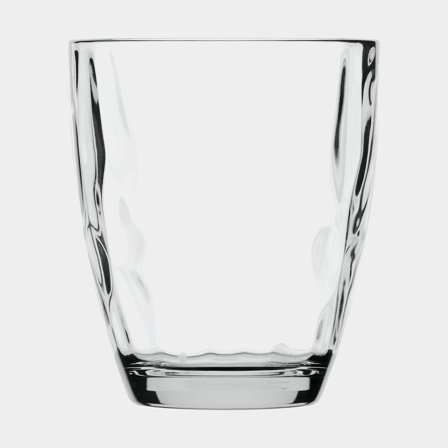 Bicchieri in plastica Marine Business Party Colors Happy Ice, trasparente, 41 cl, confezione da 6