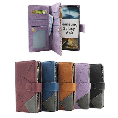 XL Standcase Lyxfodral Samsung Galaxy A40 (A405FN/DS)