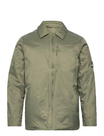Fuse Overshirt Overshirts Light Jackets Kakigrønn Rains*Betinget Tilbud