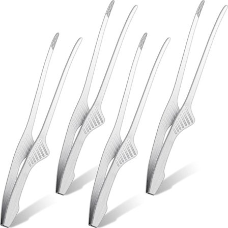 BBQ-tång självupprättande grilltång halkfria köksredskap Sta