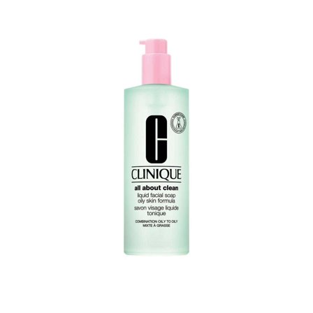 Clinique Sistema 3 Fasi Liquid Facial Soap Oily Skin 400ml - Gel detergente viso