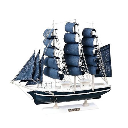 Skipssjarkmodell i tre, nautisk Corsair bordpynt, maritimt leketøy, håndverkBY