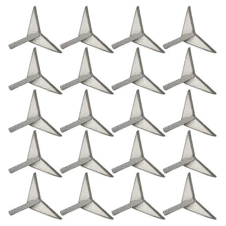 20 stk. Automatiske dækpunkteringspigge Bærbare trekantede søm Jordspyd Køretøj Bil Dækpunkteringssøm Dækpigge - God