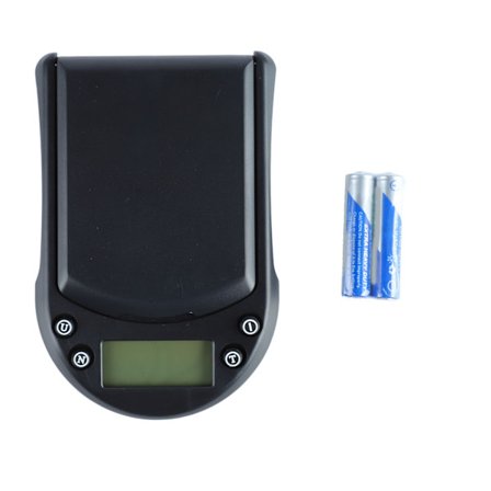 Køkkenvægt 0,01 g batteridrevet digital fødevarevægt lille størrelse bærbar plastik smykkevægt til hjemmet