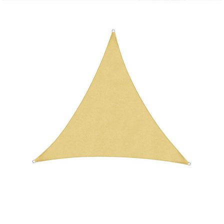 Vattentät Solsegel Triangulär 3x3x3m PES Solskydd Markis