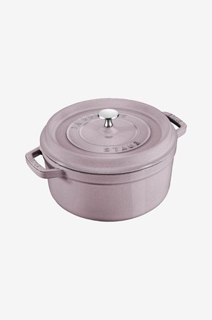Staub - Støbejernsgryde 26 cm - Rosa - Gryder & kasseroller - Fra Homeroom