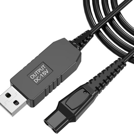 15V latauskaapeli Philips 3000 5000 -sarjalle, USB-latauskaapeli Philips 3000 5000 7000-