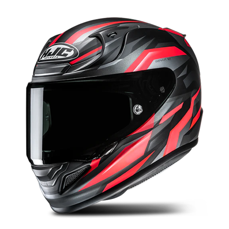 Casco Integrale HJC RPHA 12 Dravix Grigio/Rosso M