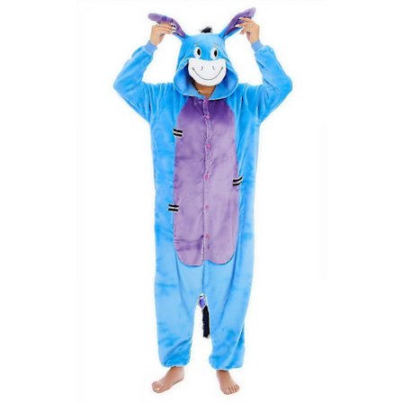 Winnie the Pooh Characters Unisex Onesie Fancy Dress Kostyme Hettegensere Pyjamas