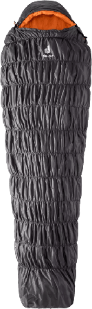 Deuter Women's Exosphere 0° SL synthetic sleeping bags Black Left Zip