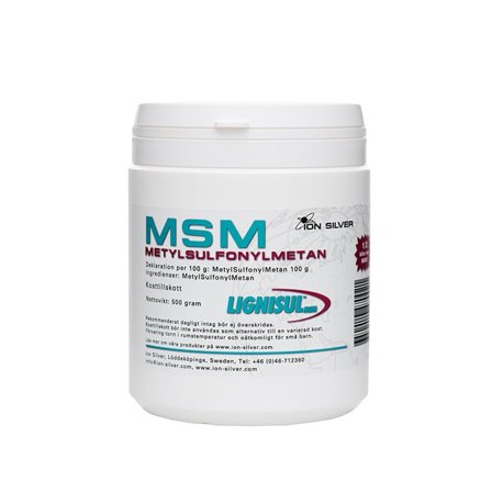 Ion Silver MSM Lignisul 500 g
