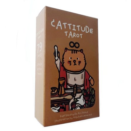 Cattitude Tarot Divination card