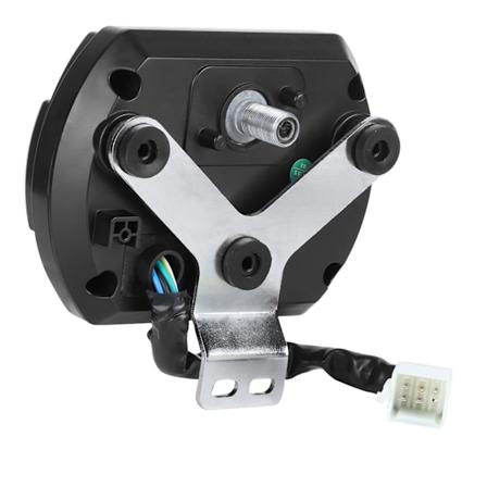 DC12V 0‐199Km/h(Miles) LCD Universal Digital Kilometertæller Speedometer Tacho Motorcykel Måler Ombygning
