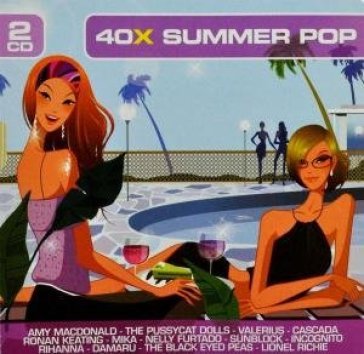40x summer pop AA.VV. Artisti Vari