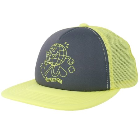 Quiksilver - Zwart trucker Cap - Classic Foam 2 Iron Gate A-Frame Trucker @ Hatstore