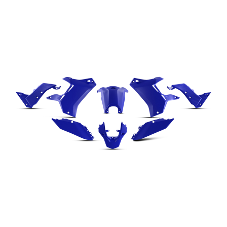 Rtech Revolution Tenere 4-delige Plastic set (voor, achter, zijkant, behuizing) - Yamaha Tenere 700 2019-2024