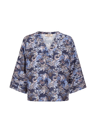 Mos Mosh Aleysa Paisley Blouse Blusar Dam Blå S