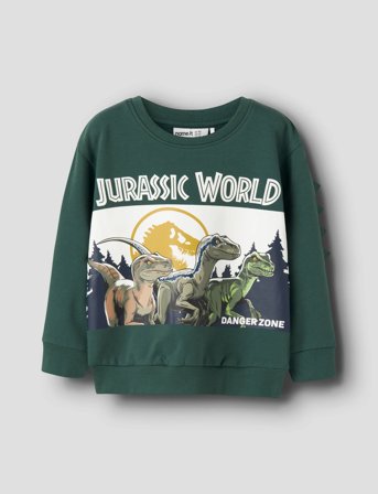 name it Nmmoswald Jurassic Nreg Sweat Bru Sky - Green - 92