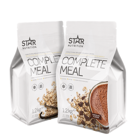 Star Nutrition 2 x Complete Meal Måltidsersättning 1,2 kg