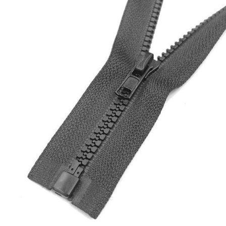 Vetoketju 75cm Avattava - Musta - DIY